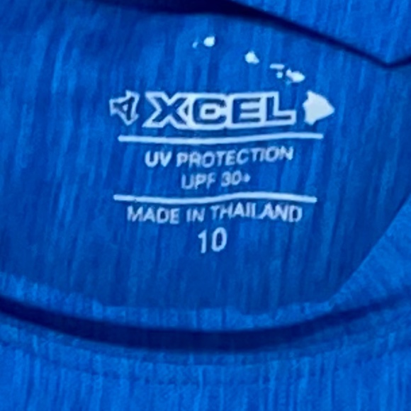 XCEL long sleeve UV Protection UPF30+ sun shirt rash guard youth 10 - Picture 4 of 12